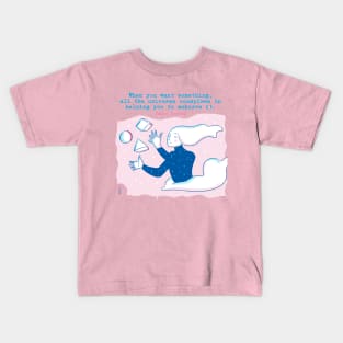 The universe will help you Kids T-Shirt